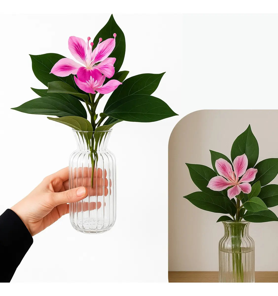 Cor: Rosa | Alstroemeria Artificial Decorativa Zenlart