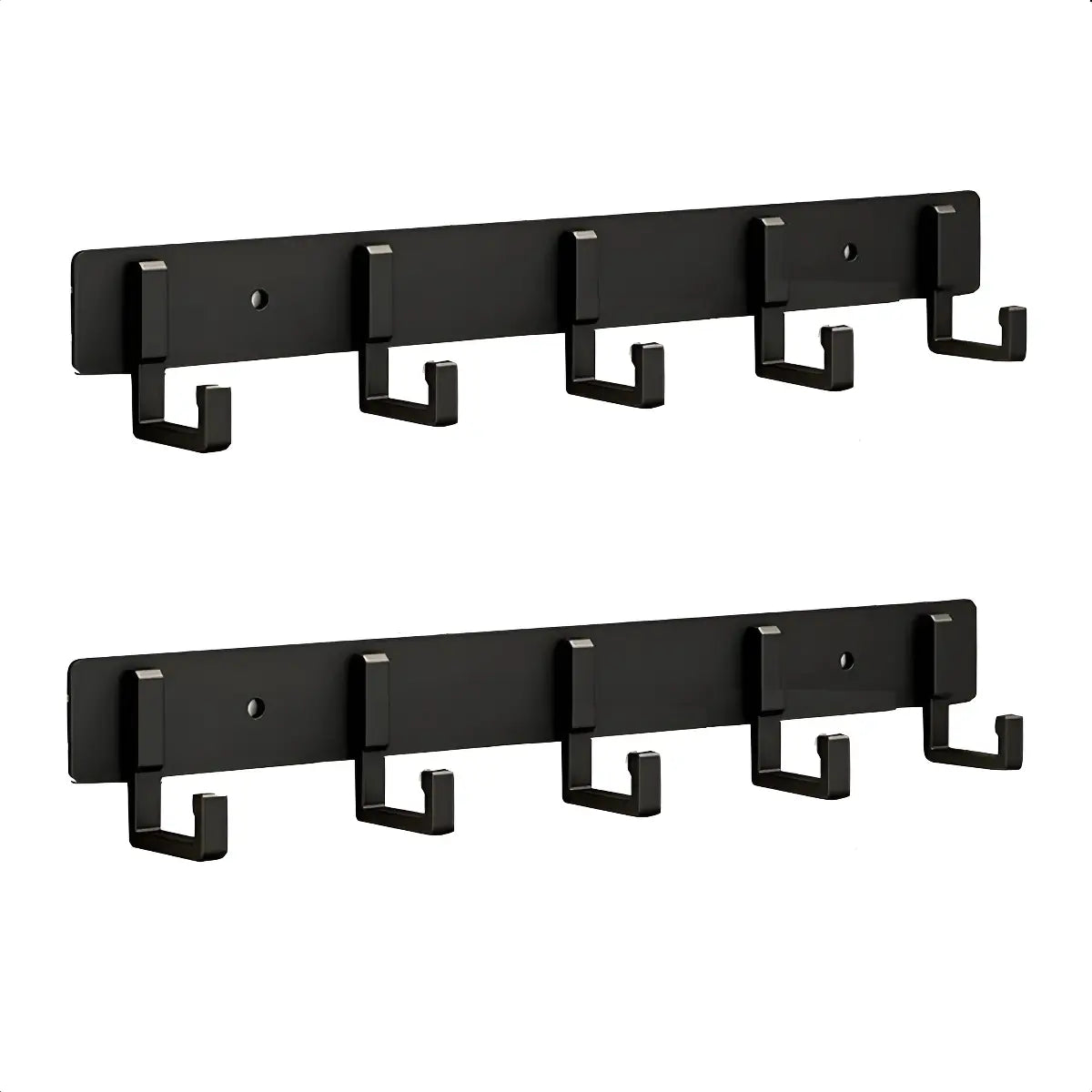 Cor: Preto | Cabideiro de Aluminio Minimalista Zenlart
