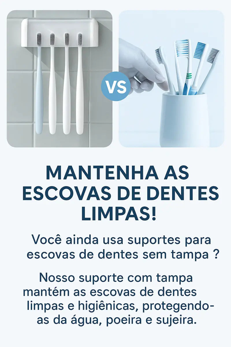 Suporte Porta Escova de Dente Zenlart