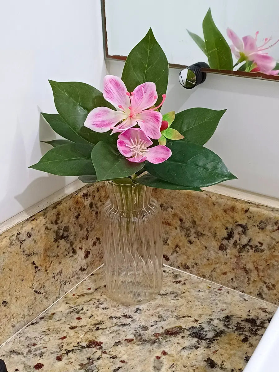 Cor: Branca | Alstroemeria Artificial Decorativa Zenlart