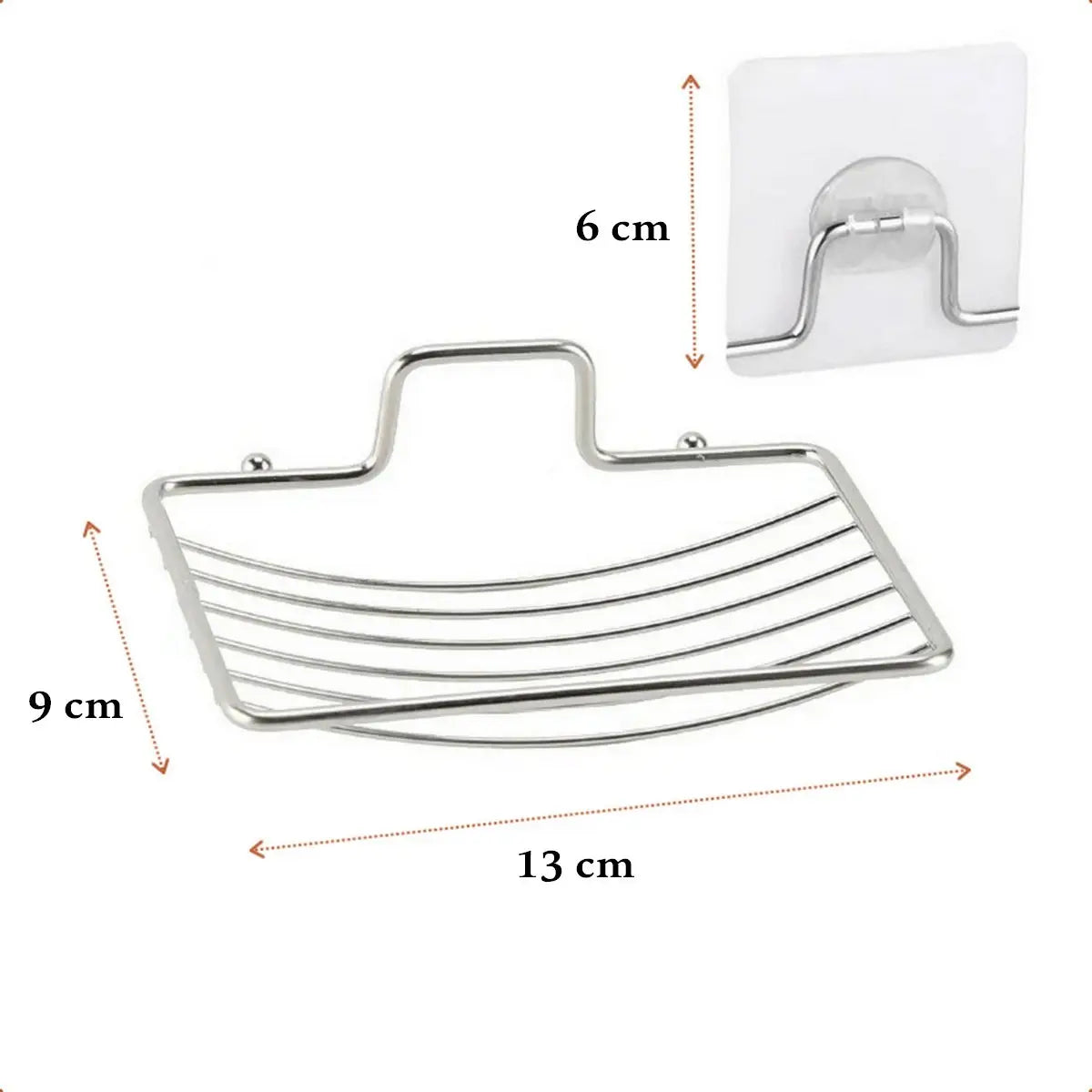 Saboneteira de Inox para Parede Zenlart