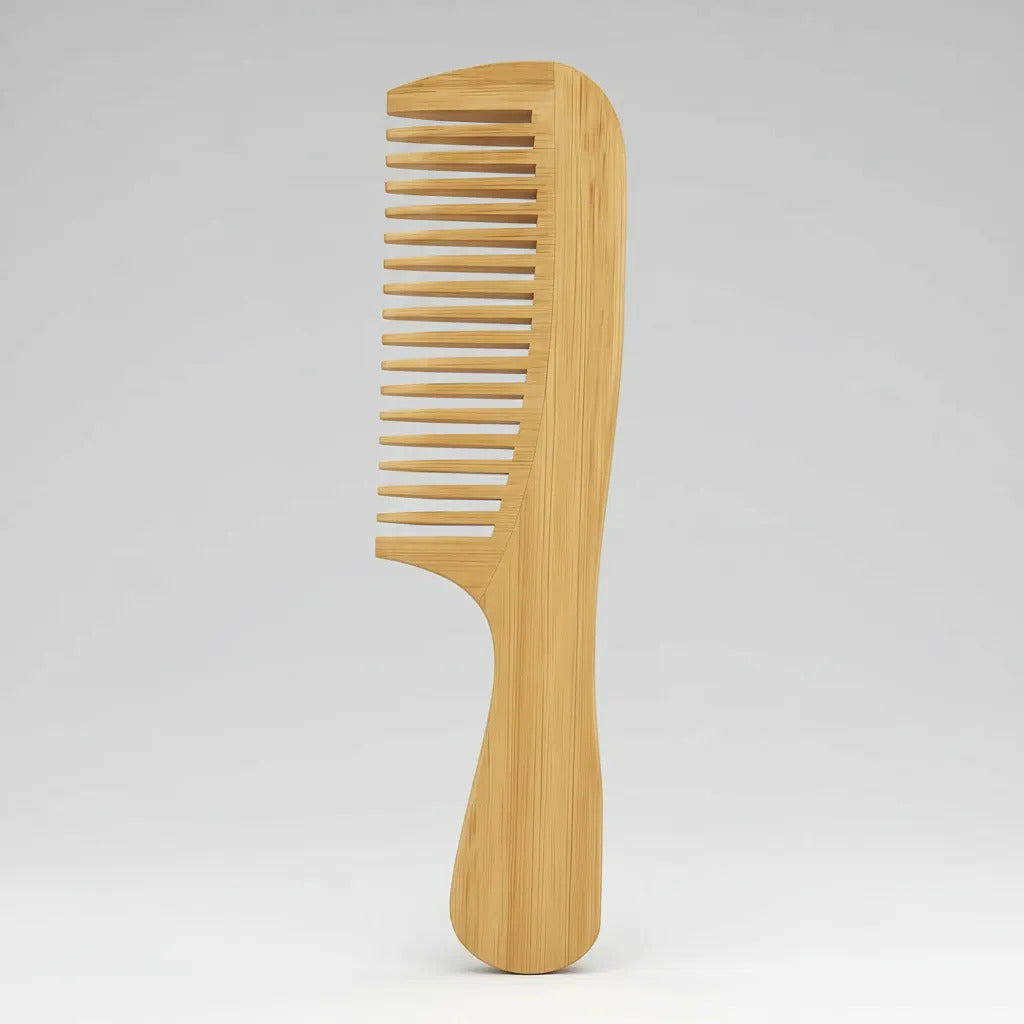 Kit com 10 Pentes de Madeira Faia Zenlart Antifrizz