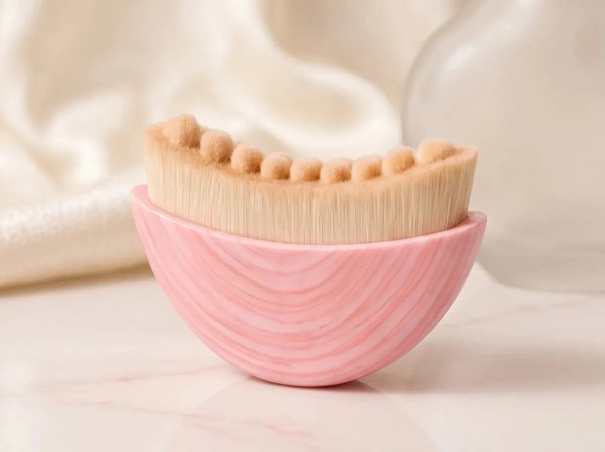 Cor: Rosa | Escova Facial de Drenagem Linfatica Zenlart