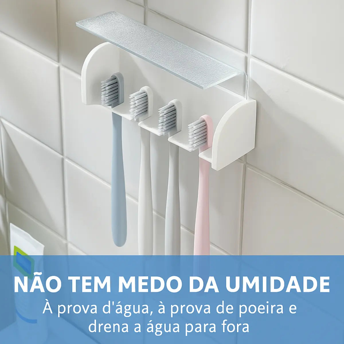 Suporte Porta Escova de Dente Zenlart