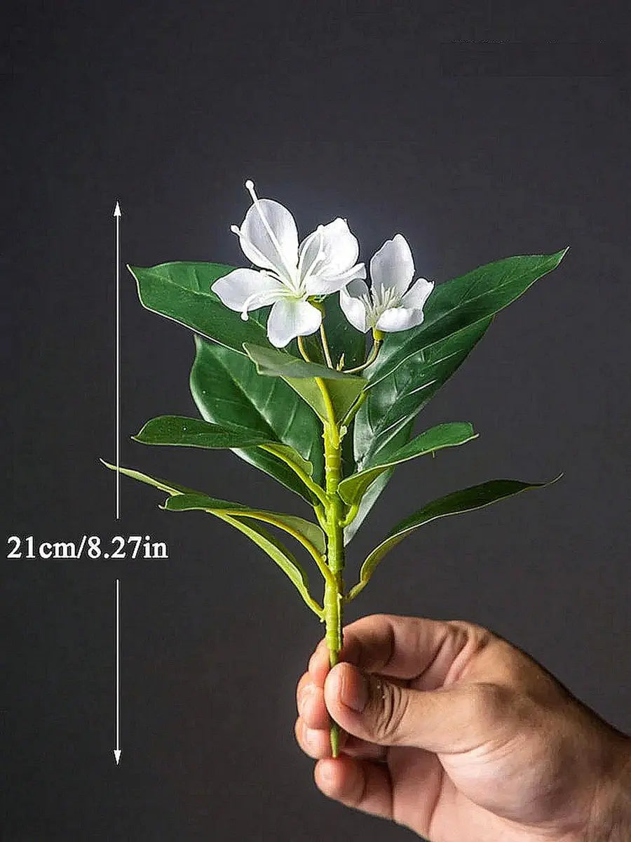 Cor: Branca | Alstroemeria Artificial Decorativa Zenlart