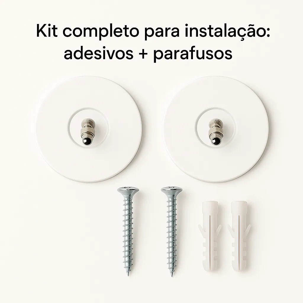 Cor: Preta | Prateleira Nicho de Madeira e Inox Zenlart
