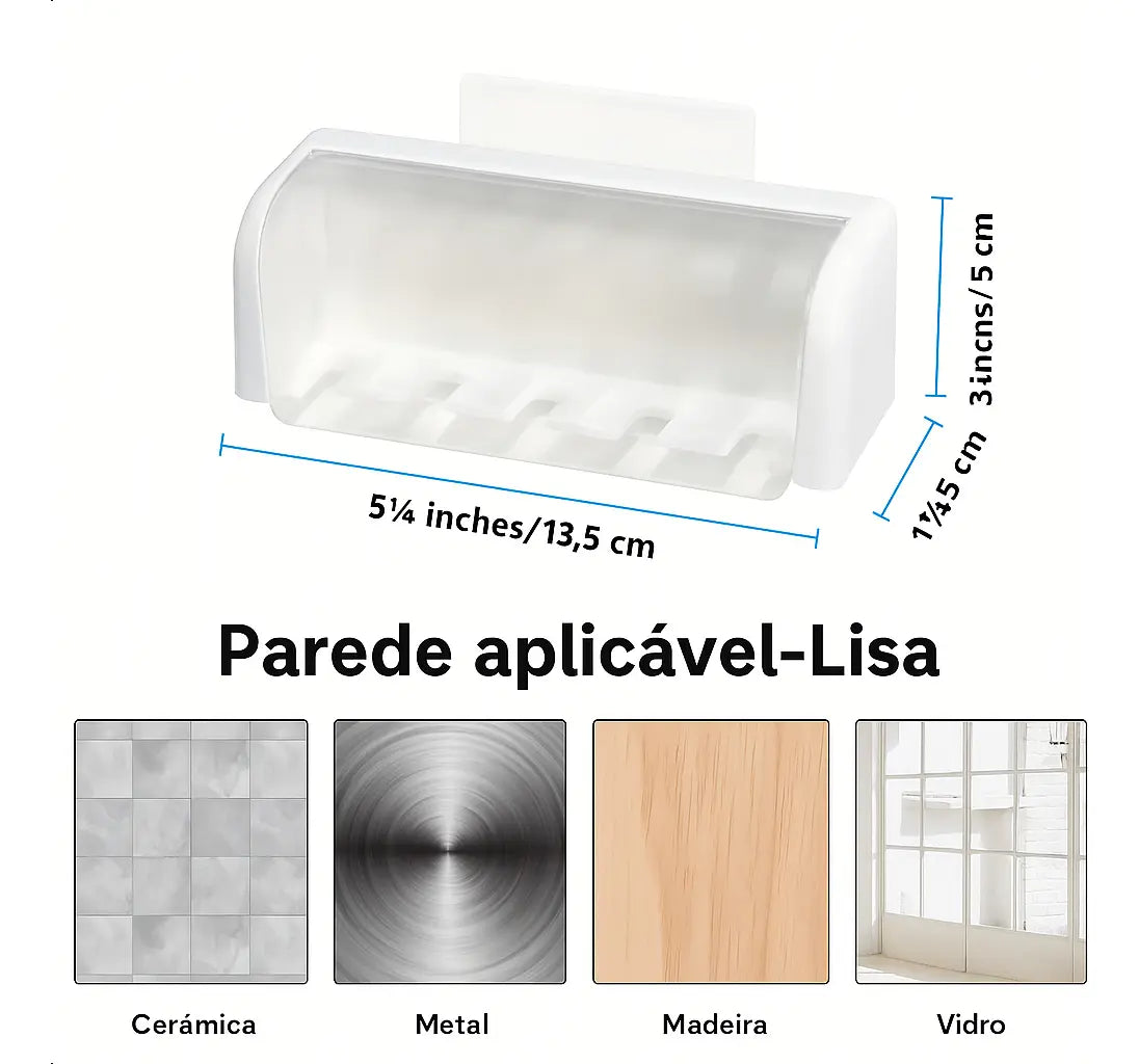 Suporte Porta Escova de Dente Zenlart