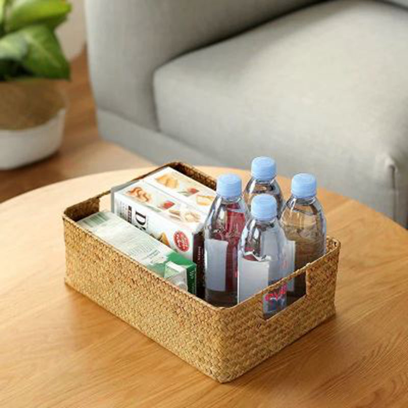 Cesto organizador natural para sala Zenlart