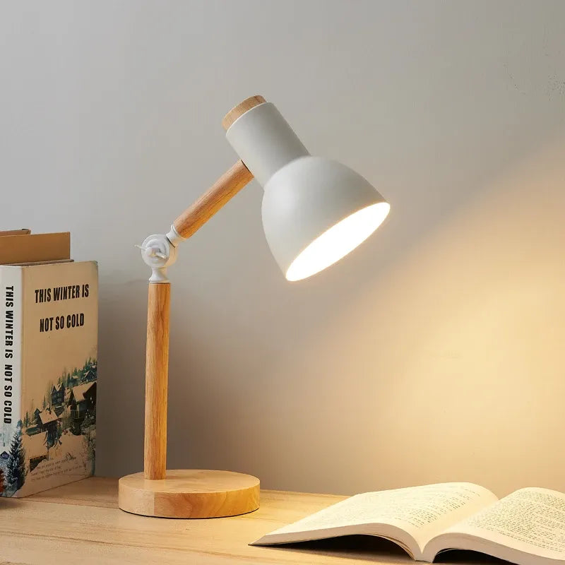 Luminaria de mesa nordica branca Zenlart